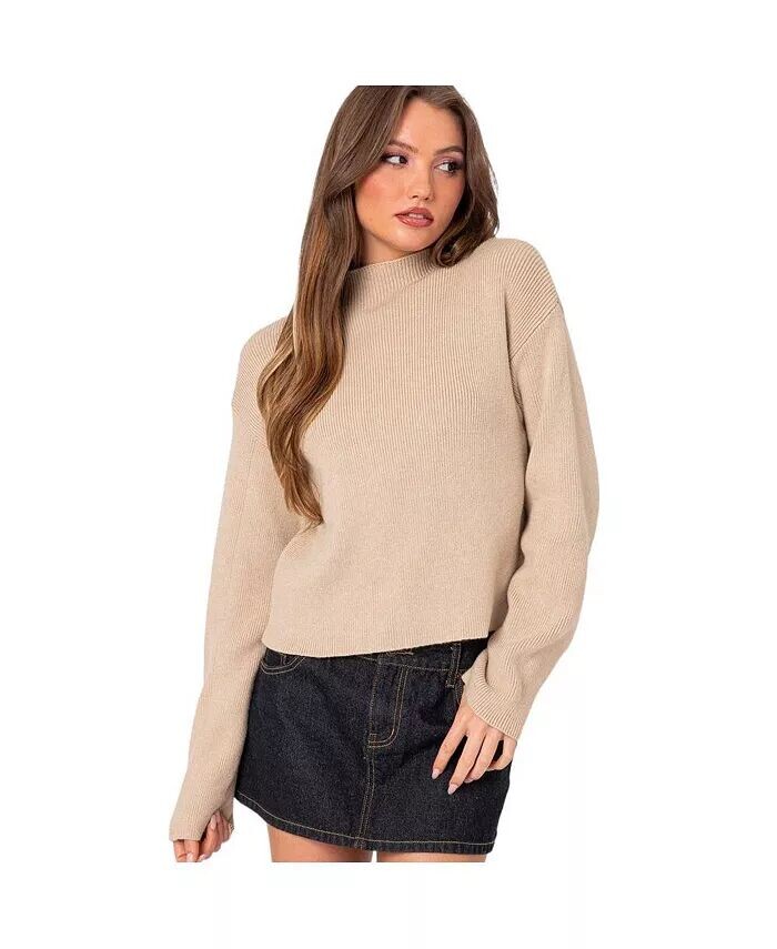 Женский свитер Kimberly с воротником-стойкой Edikted, бежевый
Женский свитер Kimberly с воротником-стойкой Edikted, бежевый