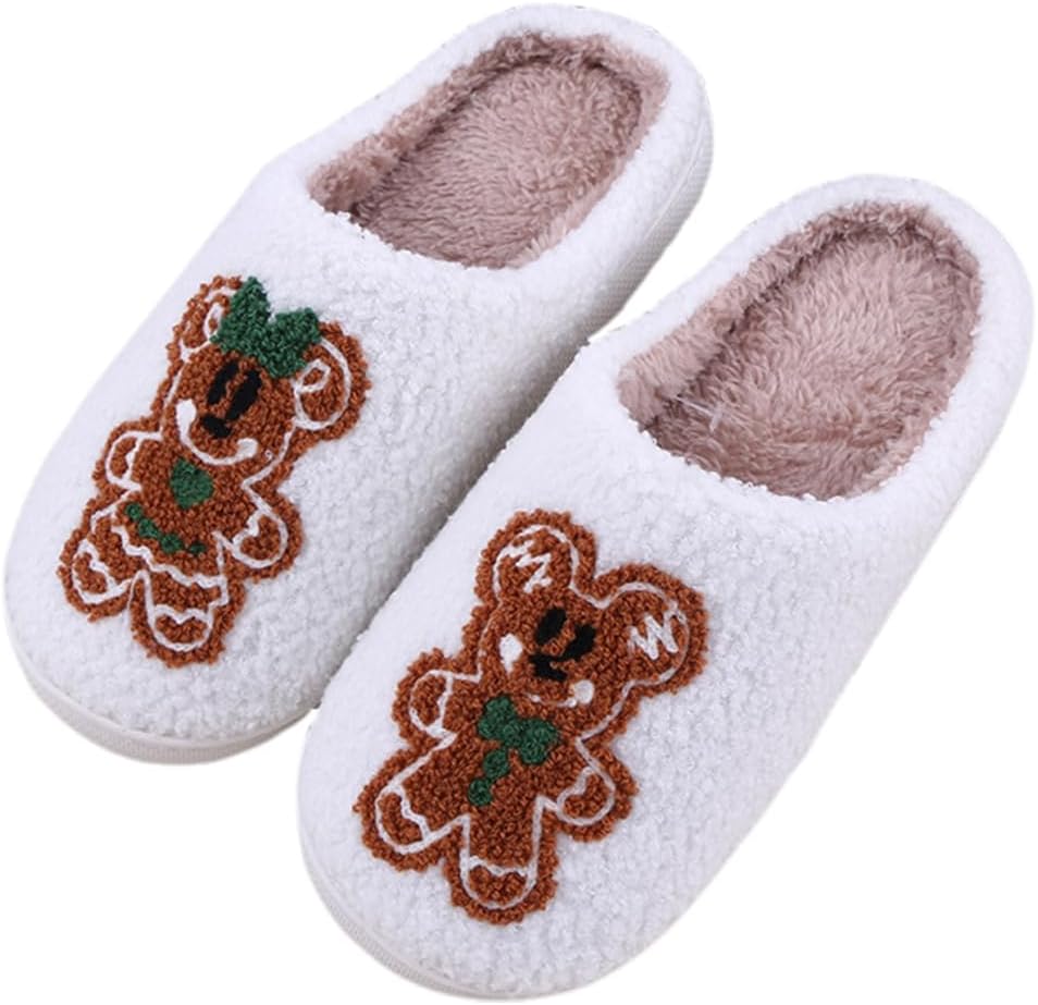 Рождественские тапочки для женщин и мужчин, милые мультяшные тапочки с Санта-Клаусом и пряничным домиком, теплые тапочки с эффектом памяти, уютные пушистые домашние тапочки для осени и зимы Behegtye, A3
Рождественские тапочки для женщин и мужчин, милые мультяшные тапочки с Санта-Клаусом и пряничным домиком, теплые тапочки с эффектом памяти, уютные пушистые домашние тапочки для осени и зимы Behegtye, A3