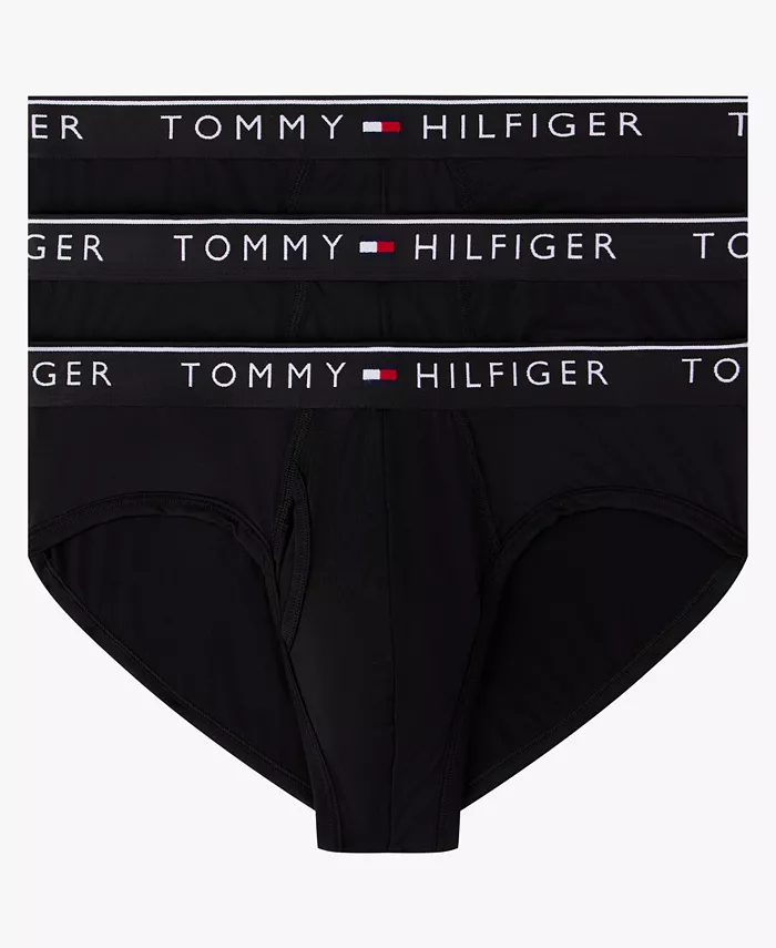Комплект из 3 мужских микровлагоотводящих трусов Tommy Hilfiger, черный
Комплект из 3 мужских микровлагоотводящих трусов Tommy Hilfiger, черный