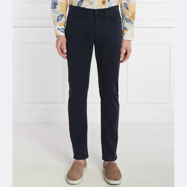 Брюки узкого кроя Delaware 3-1-20 Boss, синий 
Брюки узкого кроя Delaware 3-1-20 Boss, синий