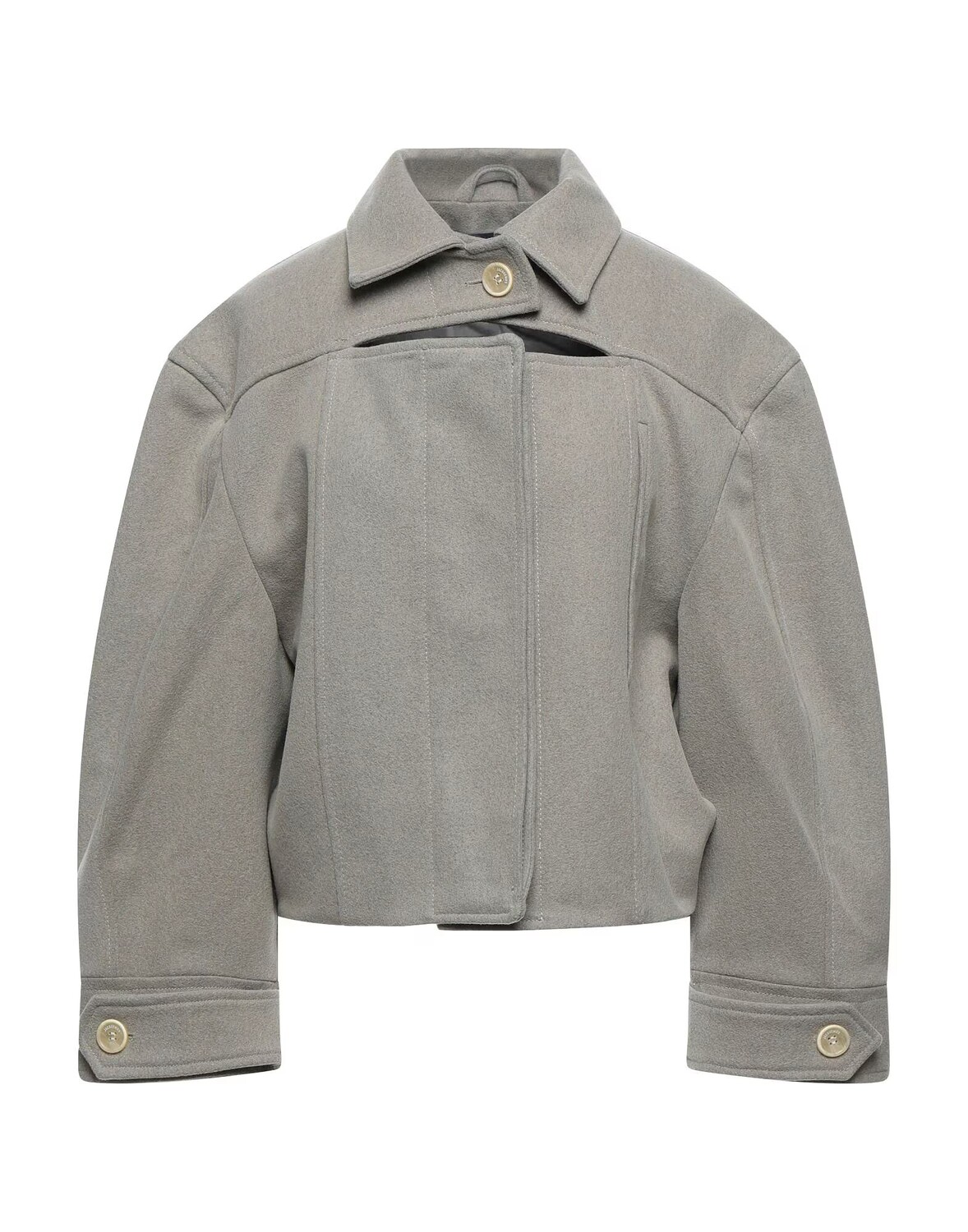 Пальто Jacquemus, светло-серый
Пальто Jacquemus, светло-серый