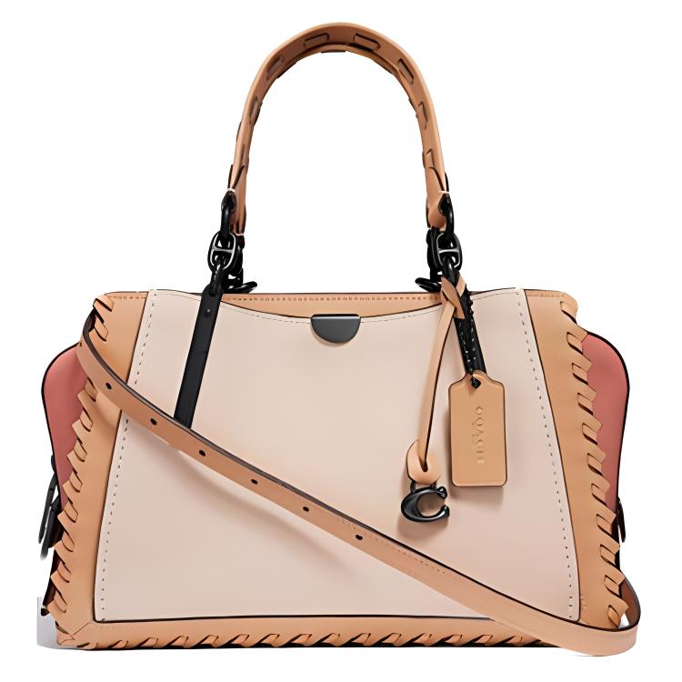 COACH Сумка-мечтательница через плечо из натуральной кожи коровы с замковой строчкой, средний размер, женская, бежевый и оранжево-розовый
COACH Сумка-мечтательница через плечо из натуральной кожи коровы с замковой строчкой, средний размер, женская, бежевый и оранжево-розовый