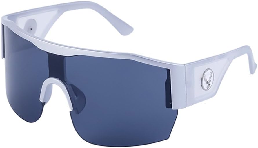 Большие солнцезащитные очки для женщин в стиле панк, щит для мужчин, модные цельные солнцезащитные очки для мужчин в стиле ретро с большой оправой generic, Silver Gray
Большие солнцезащитные очки для женщин в стиле панк, щит для мужчин, модные цельные солнцезащитные очки для мужчин в стиле ретро с большой оправой generic, Silver Gray