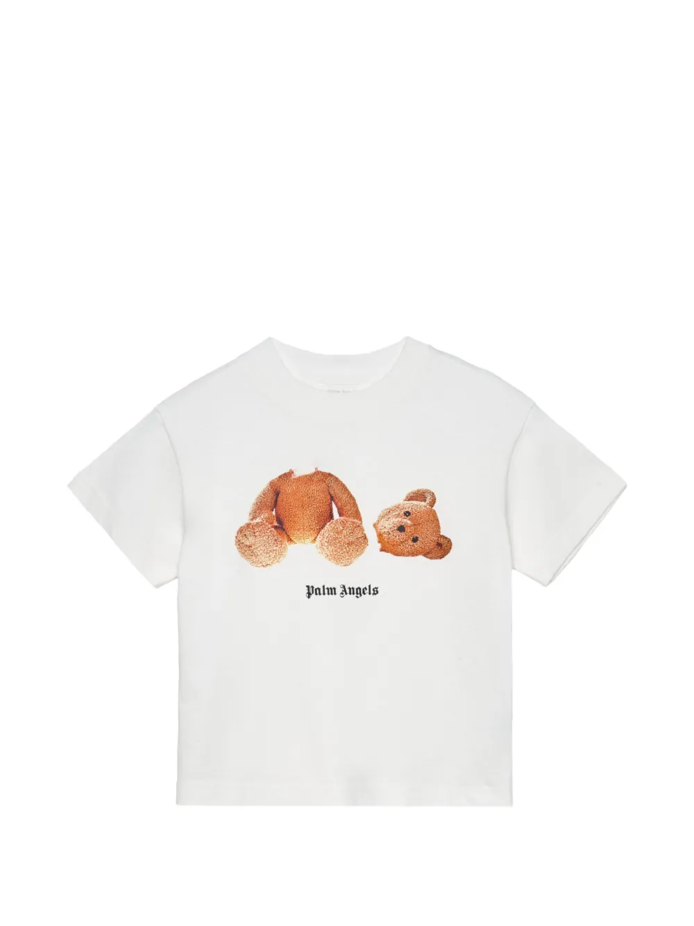 Футболка с принтом медведя Palm Angels Kids, белый
Футболка с принтом медведя Palm Angels Kids, белый