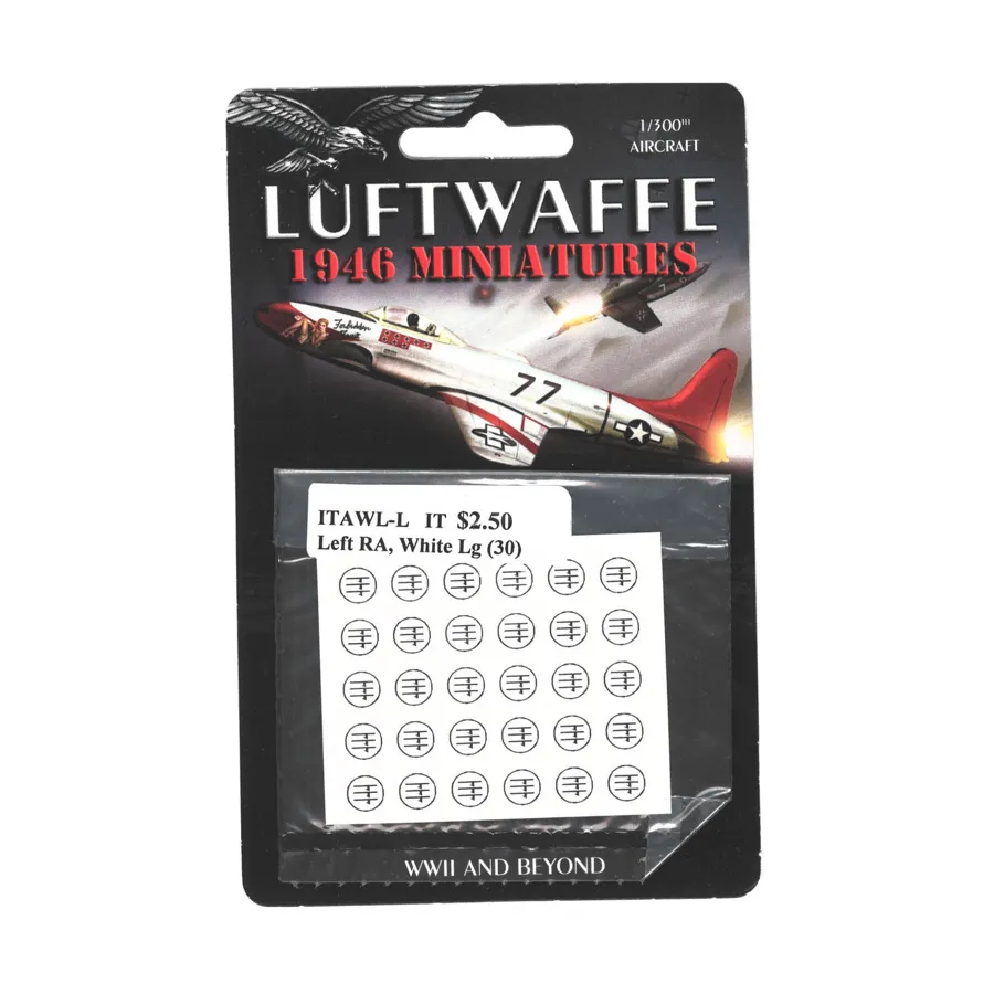 Италия — левая Regia Aeronautica, белая, большая, Decals - Blue Sky
Италия — левая Regia Aeronautica, белая, большая, Decals - Blue Sky