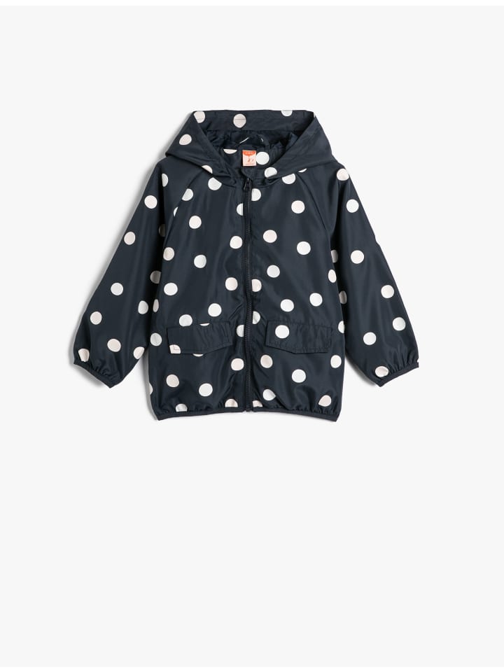 KOTON Пальто темно-синего цвета с узором
KOTON Пальто темно-синего цвета с узором