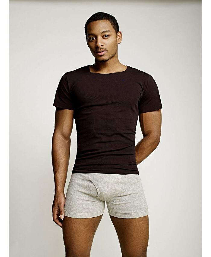 Майка без полей с круглым вырезом — 2 шт. MOSERI, черный
Майка без полей с круглым вырезом — 2 шт. MOSERI, черный