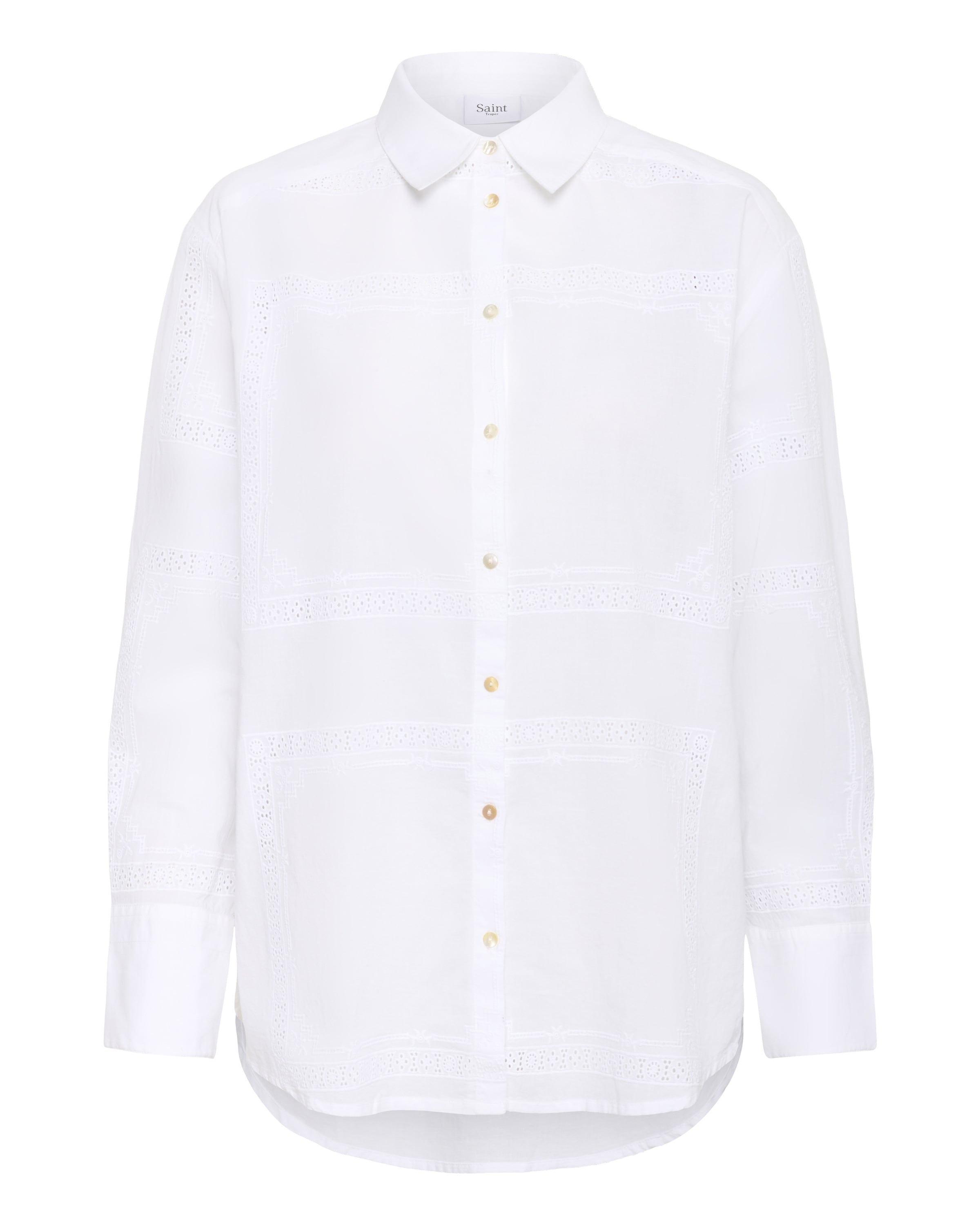 SAINT TROPEZ Рубашка 'OliciaSZ' в белом цвете
SAINT TROPEZ Рубашка 'OliciaSZ' в белом цвете