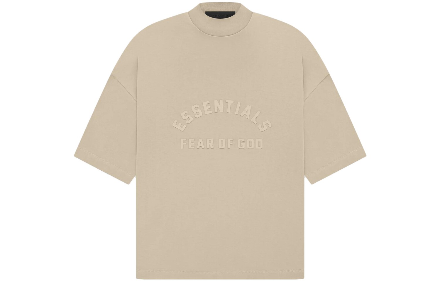 Футболка женская серо-бежевая Fear Of God Essentials
Футболка женская серо-бежевая Fear Of God Essentials