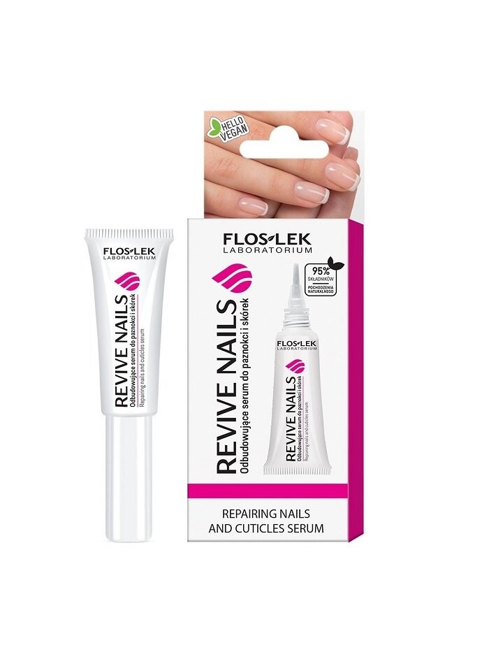 Floslek, Revive Nails, восстанавливающая сыворотка для ногтей и кутикулы, 8 мл Flos-Lek 
Floslek, Revive Nails, восстанавливающая сыворотка для ногтей и кутикулы, 8 мл Flos-Lek