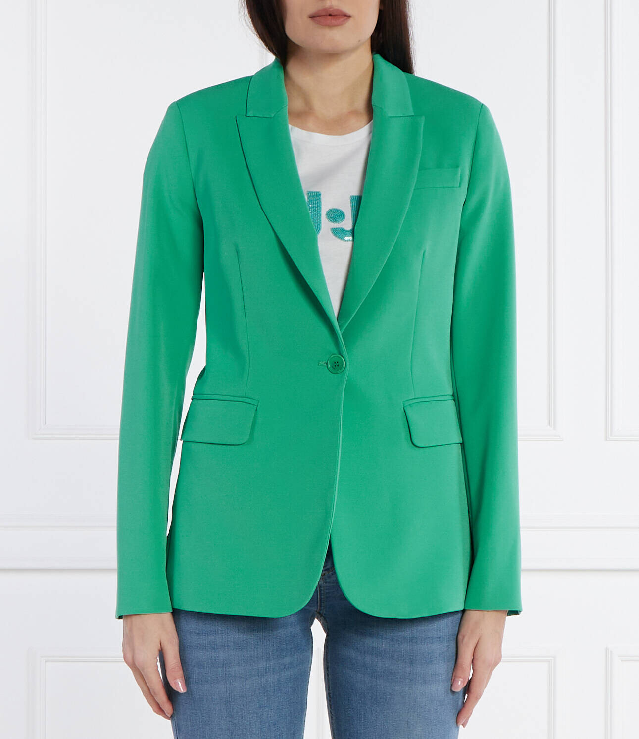 Куртка Liu Jo elegante Regular Fit, зеленый
Куртка Liu Jo elegante Regular Fit, зеленый