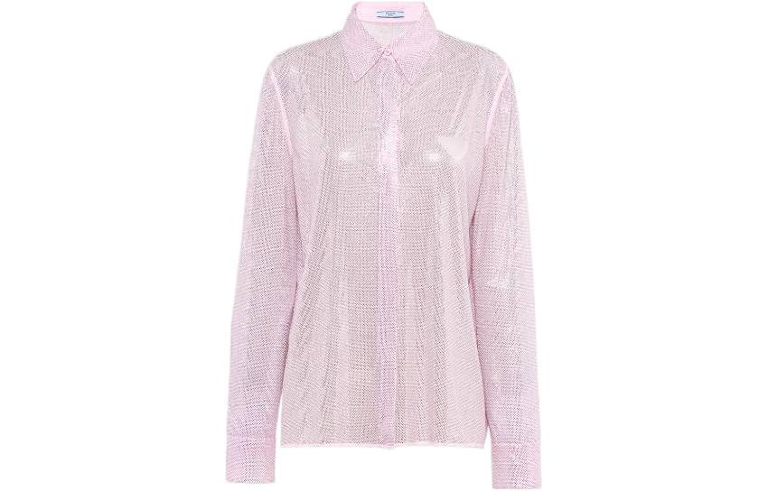 Prada Рубашка женская розовые с острым воротником, средней высоты, другие
Prada Рубашка женская розовые с острым воротником, средней высоты, другие