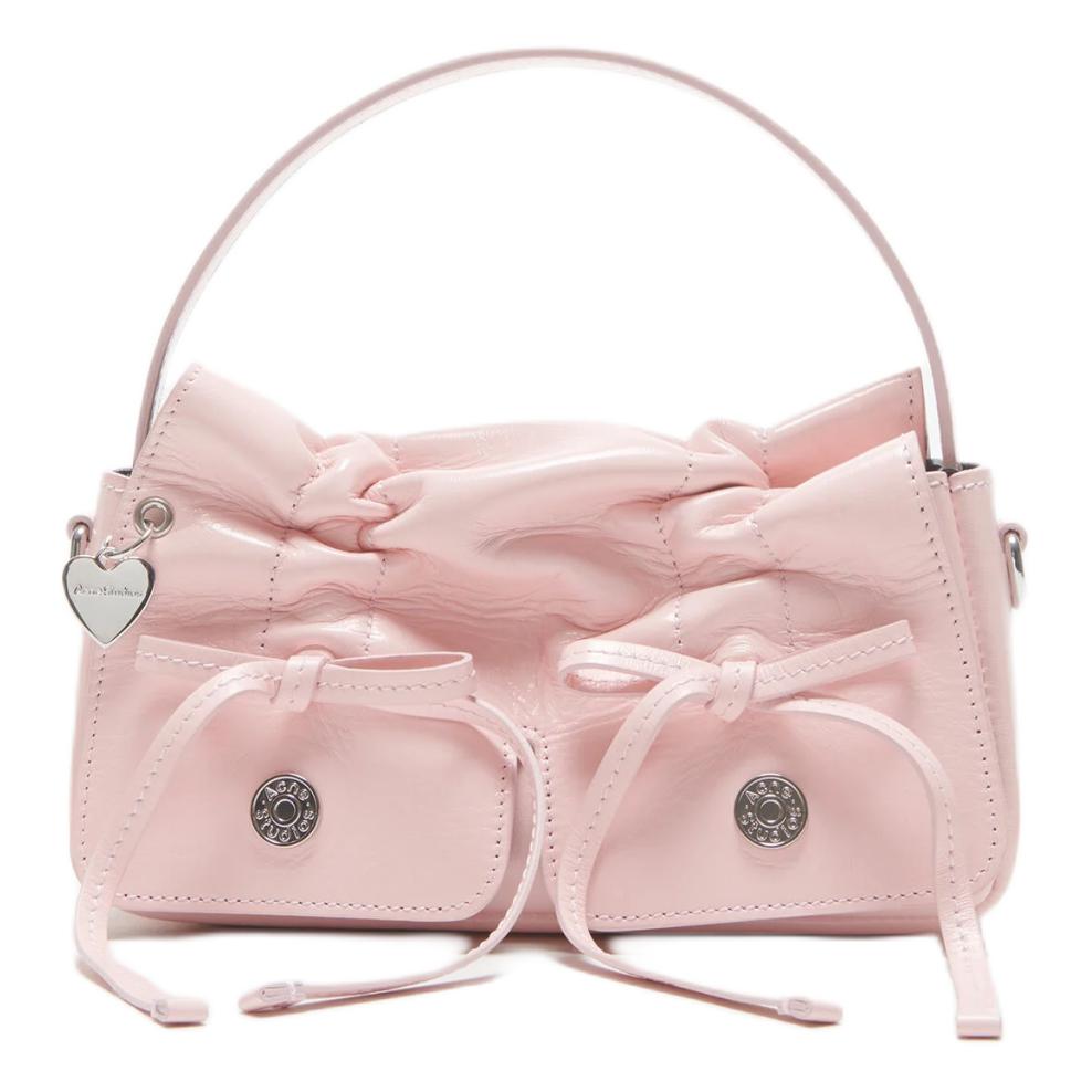 Acne Studios Многосекционная кожаная сумка через плечо миниатюрная женская светло-розовая
Acne Studios Многосекционная кожаная сумка через плечо миниатюрная женская светло-розовая