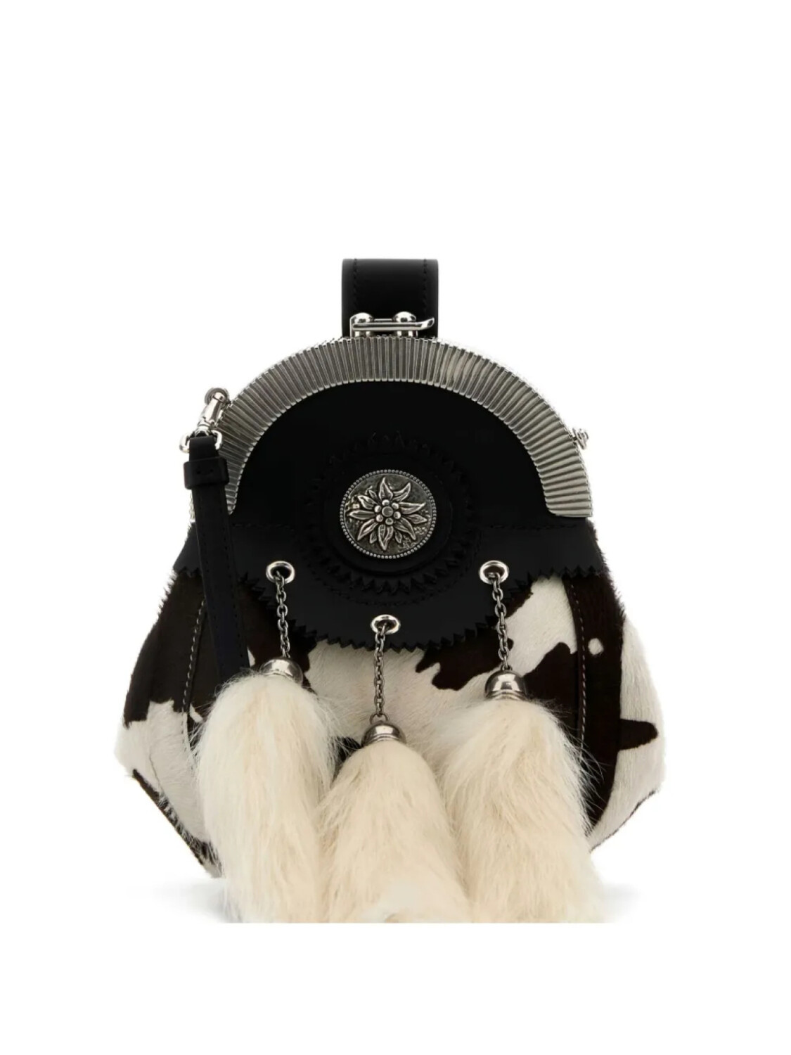 Сумка-клатч Prada из телячьей шерсти, черный
Сумка-клатч Prada из телячьей шерсти, черный