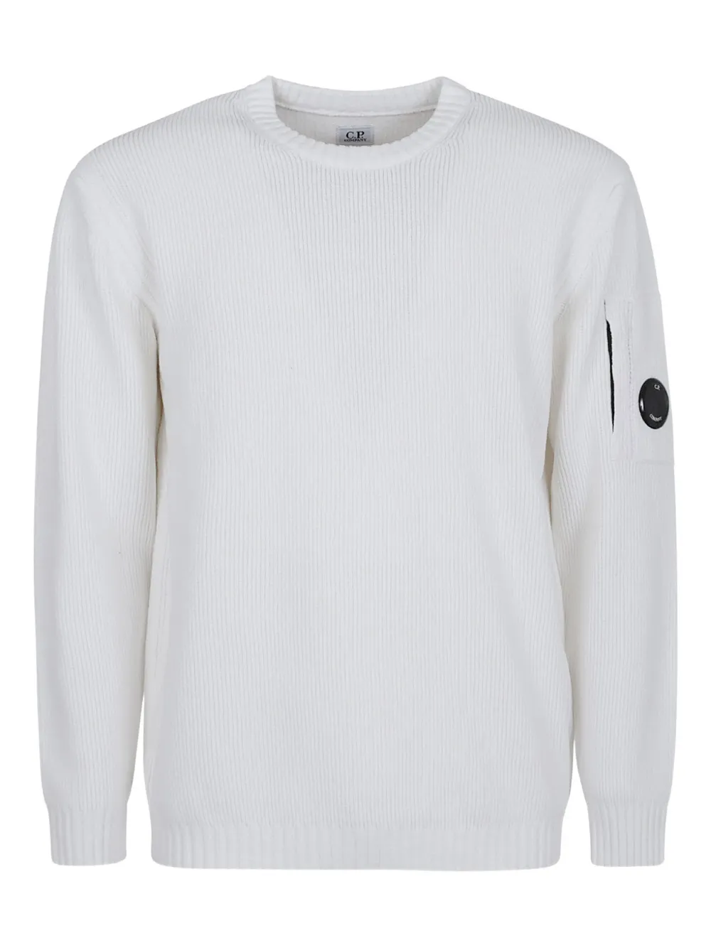 Рифленый свитер с отделкой линзой C.P. Company, белый
Рифленый свитер с отделкой линзой C.P. Company, белый