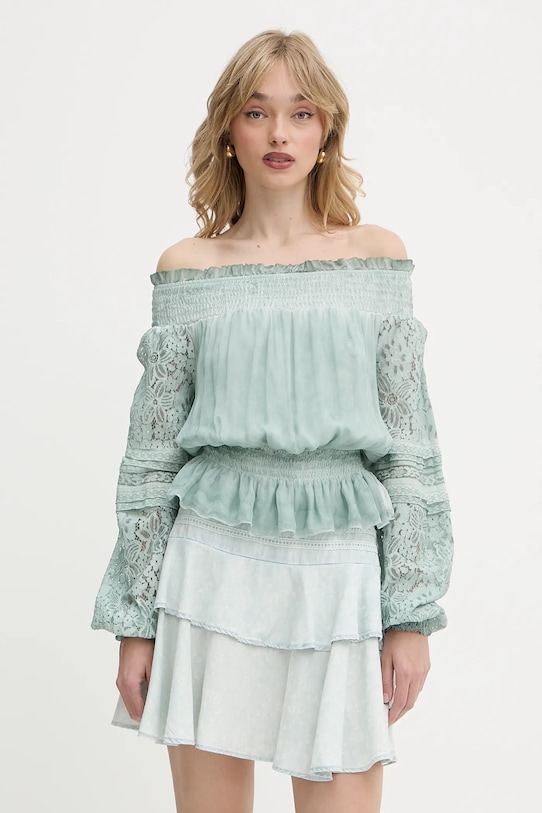 Блузка с добавлением шелка AUDREY Guess, бирюзовый
Блузка с добавлением шелка AUDREY Guess, бирюзовый