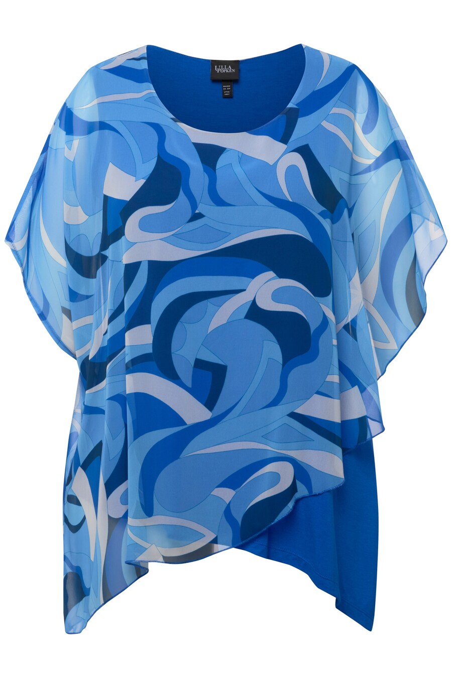 Блуза Ulla Popken, Blue/Royal Blue/Light Blue
Блуза Ulla Popken, Blue/Royal Blue/Light Blue