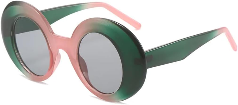 Солнцезащитные очки с защитой UV400 | Овальные, увеличенного размера, градиентный стиль, панк | для женщин и мужчин, для занятий спортом на открытом воздухе и вождения DSVIGF, Green Pink
Солнцезащитные очки с защитой UV400 | Овальные, увеличенного размера, градиентный стиль, панк | для женщин и мужчин, для занятий спортом на открытом воздухе и вождения DSVIGF, Green Pink