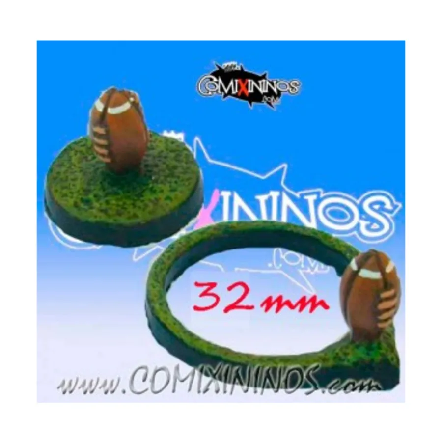 Набор из 2 футбольных баз, Fantasy Football Miniatures - Accessories (28mm)
Набор из 2 футбольных баз, Fantasy Football Miniatures - Accessories (28mm)