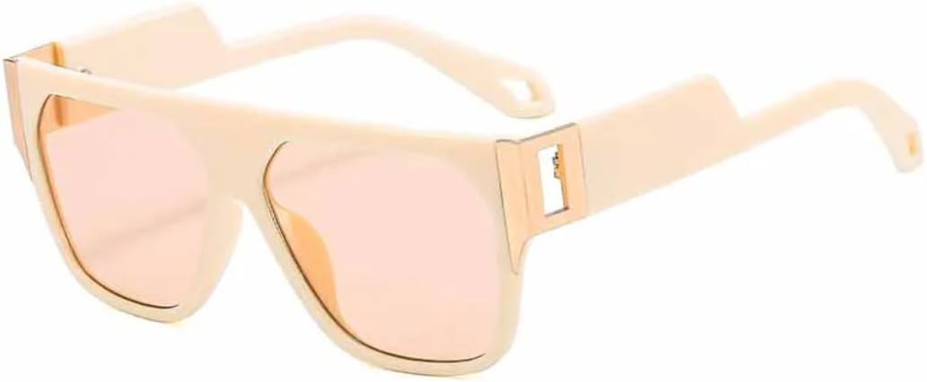 Ретро-солнцезащитные очки в крупной оправе для мужчин и женщин, модные, для активного отдыха, путешествий и вождения, с защитой от УФ-излучения UV400 TKKTLLT, Beige Champagne
Ретро-солнцезащитные очки в крупной оправе для мужчин и женщин, модные, для активного отдыха, путешествий и вождения, с защитой от УФ-излучения UV400 TKKTLLT, Beige Champagne