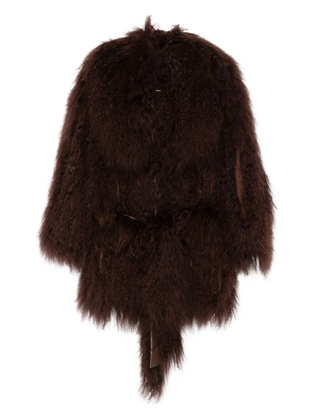 Меховая куртка с поясом Numerootto, коричневый
Меховая куртка с поясом Numerootto, коричневый