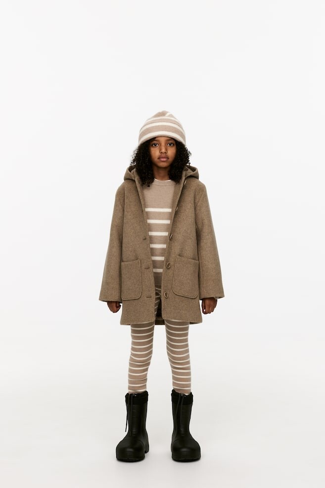 Пальто из смесовой шерсти Arket, коричневый
Пальто из смесовой шерсти Arket, коричневый