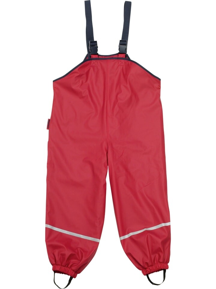 Тканевые брюки Playshoes Latzhose, красный 
Тканевые брюки Playshoes Latzhose, красный