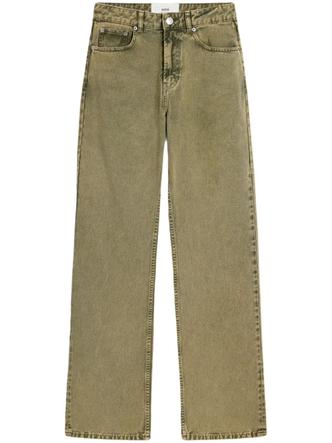 AMI Paris широкие джинсы, зеленый
AMI Paris широкие джинсы, зеленый
