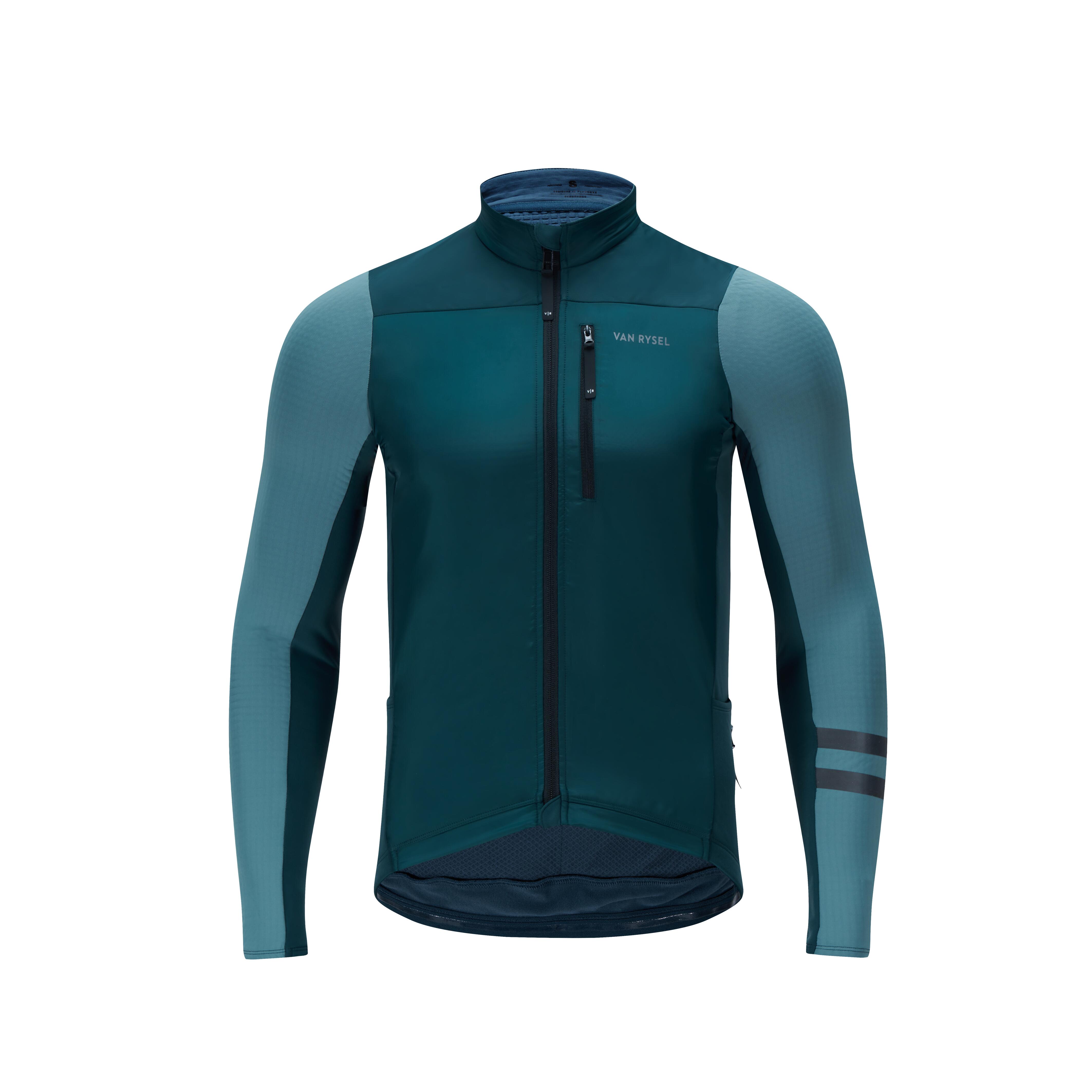 Мужская дорожная велофутболка Van Rysel с длинным рукавом EDR Endurance бирюзового цвета
Мужская дорожная велофутболка Van Rysel с длинным рукавом EDR Endurance бирюзового цвета