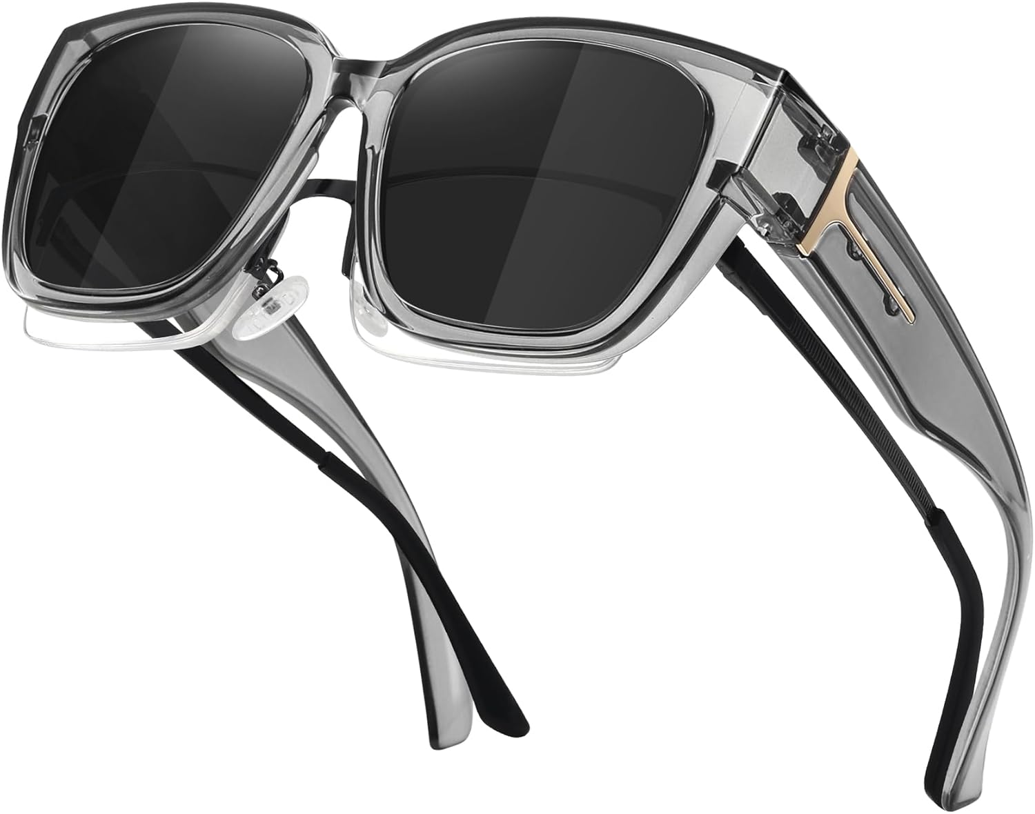 Солнцезащитные очки MEETSUN увеличенного размера для женщин и мужчин, большие, модные поляризованные солнцезащитные очки для вождения, защита от УФ-излучения, Transparent Grey/Grey
Солнцезащитные очки MEETSUN увеличенного размера для женщин и мужчин, большие, модные поляризованные солнцезащитные очки для вождения, защита от УФ-излучения, Transparent Grey/Grey