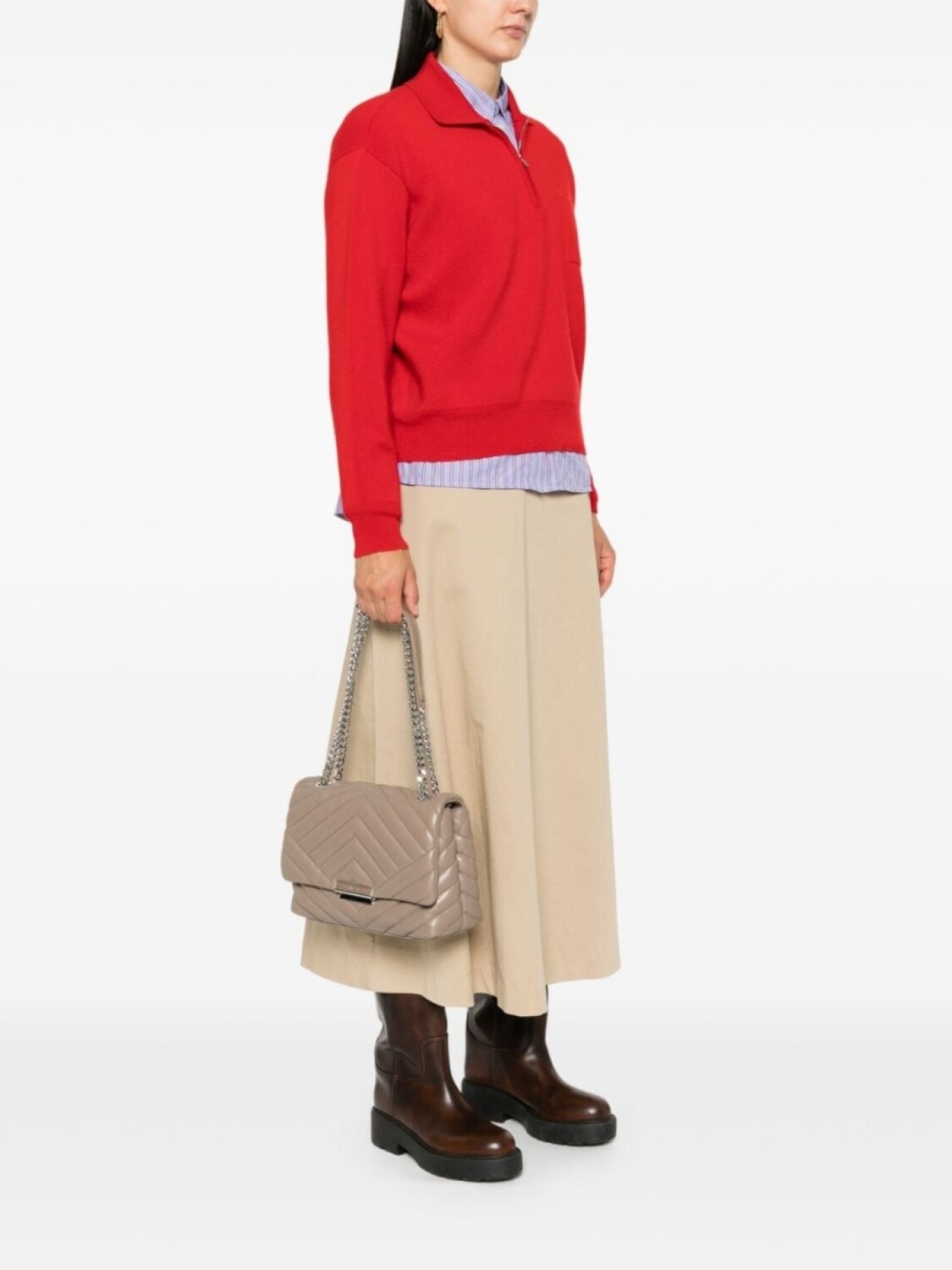 Сумка через плечо Armani Exchange с шевронным узором, коричневый
Сумка через плечо Armani Exchange с шевронным узором, коричневый