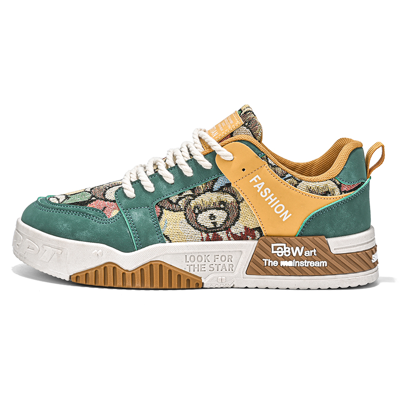 Boogie Bear Амортизирующие нескользящие износостойкие поддерживающие сбалансированные низкие повседневные туфли мужские коричнево-желтые, цвет Brown Yellow
Boogie Bear Амортизирующие нескользящие износостойкие поддерживающие сбалансированные низкие повседневные туфли мужские коричнево-желтые, цвет Brown Yellow