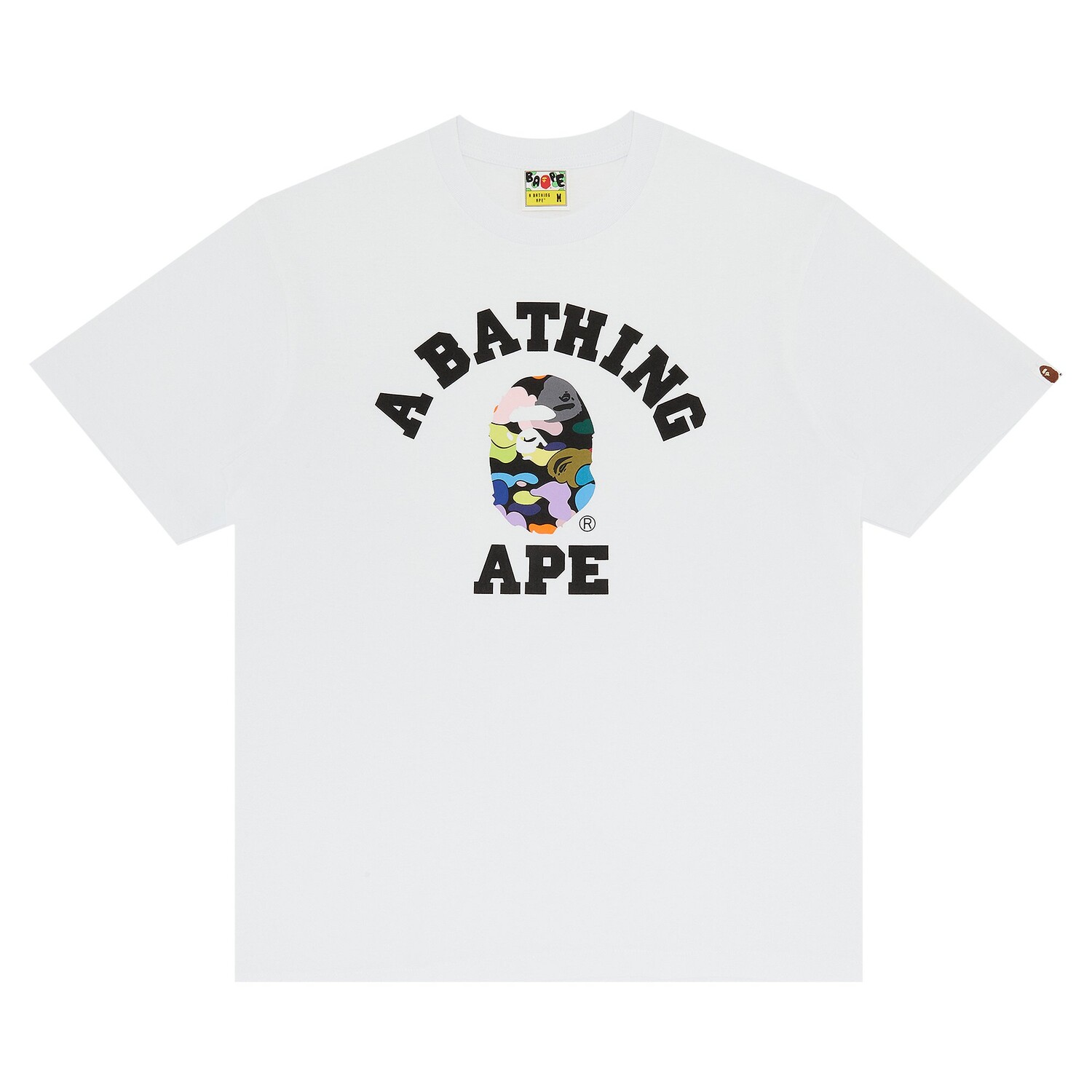 Футболка BAPE Multi Camo, Белый/Многоцветный
Футболка BAPE Multi Camo, Белый/Многоцветный