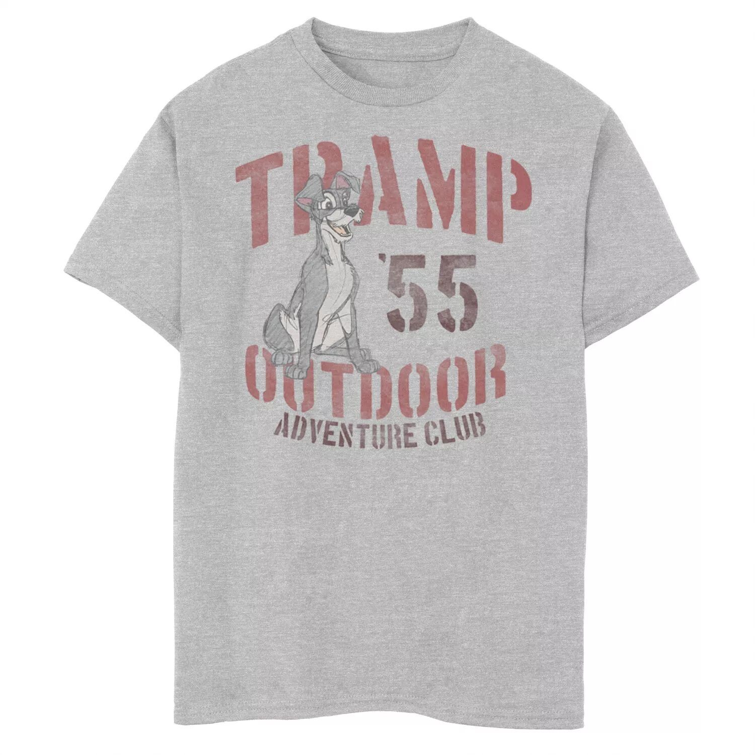 Футболка с рисунком Disney's Lady and The Tramp Boys 8–20 Outdoor Adventure Club '55 Disney
Футболка с рисунком Disney's Lady and The Tramp Boys 8–20 Outdoor Adventure Club '55 Disney