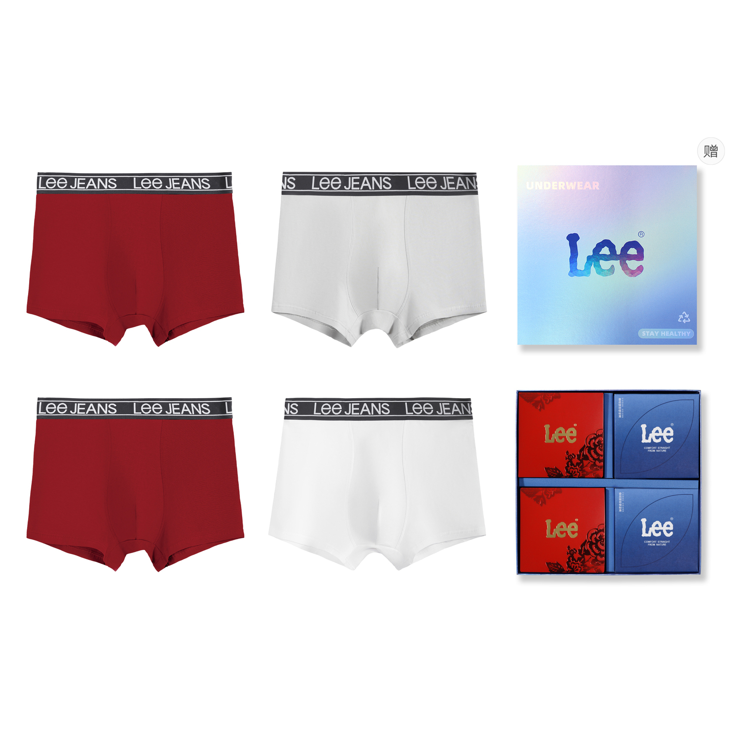 Трусы мужские 4 штуки подарочный набор Lee, белый
Трусы мужские 4 штуки подарочный набор Lee, белый