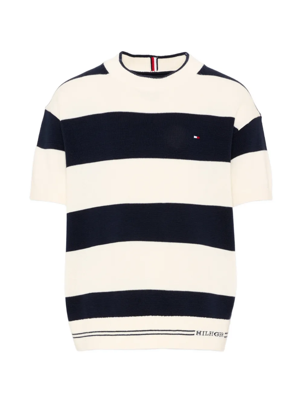 Топ в полоску с короткими рукавами Tommy Hilfiger Junior, бежевый
Топ в полоску с короткими рукавами Tommy Hilfiger Junior, бежевый