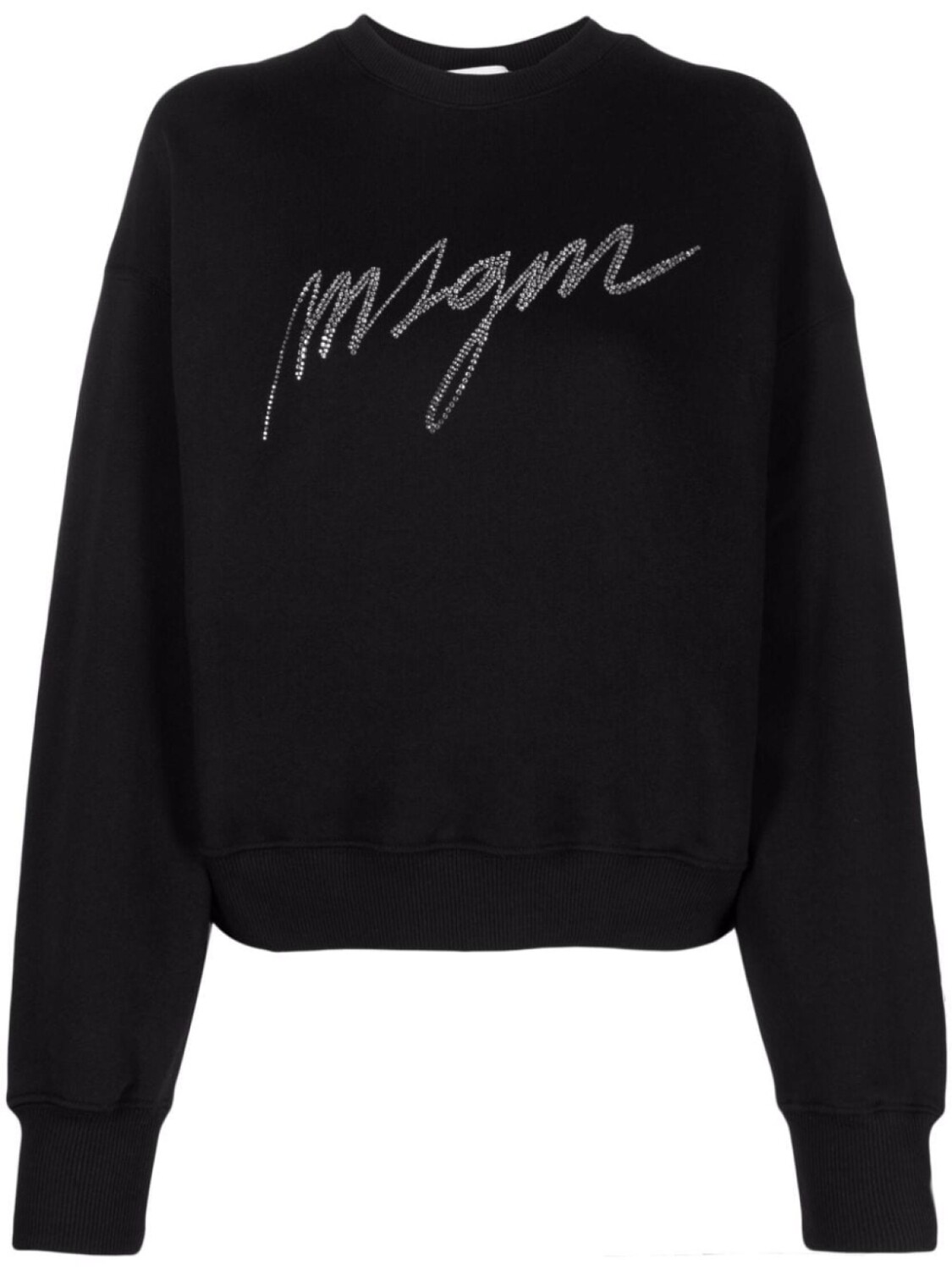 MSGM купальник со стразами, черный 
MSGM купальник со стразами, черный