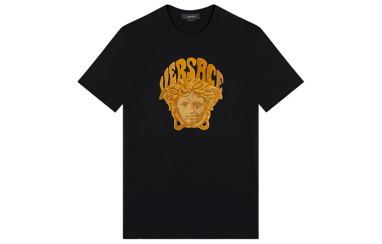 Футболка мужская черная Versace, черный
Футболка мужская черная Versace, черный