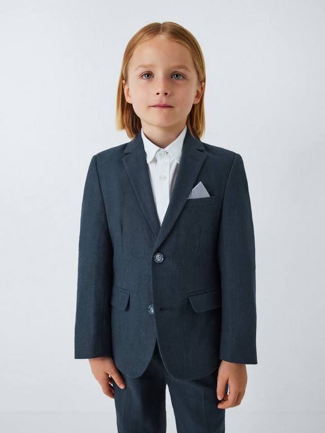 Детский приталенный блейзер из льна John Lewis Heirloom Collection, Blue
Детский приталенный блейзер из льна John Lewis Heirloom Collection, Blue
