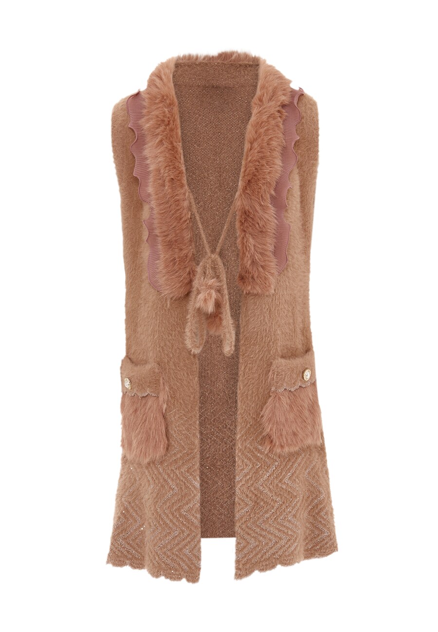 Вязаный жилет faina, цвет Eosin/Dusky pink
Вязаный жилет faina, цвет Eosin/Dusky pink