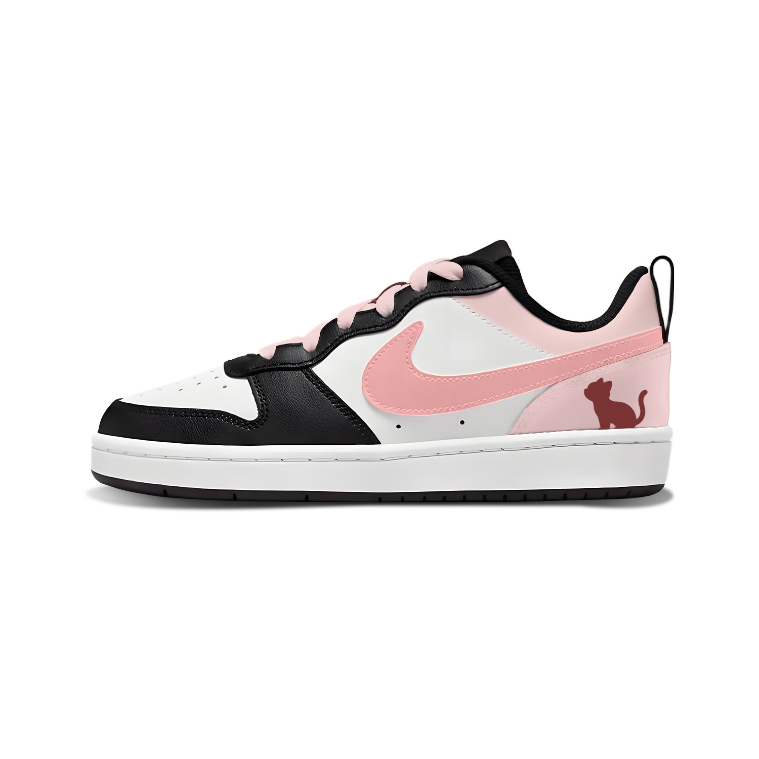 Court Borough с амортизацией, износостойкие низкие скейтерские кроссовки Kids' Nike, черный
Court Borough с амортизацией, износостойкие низкие скейтерские кроссовки Kids' Nike, черный