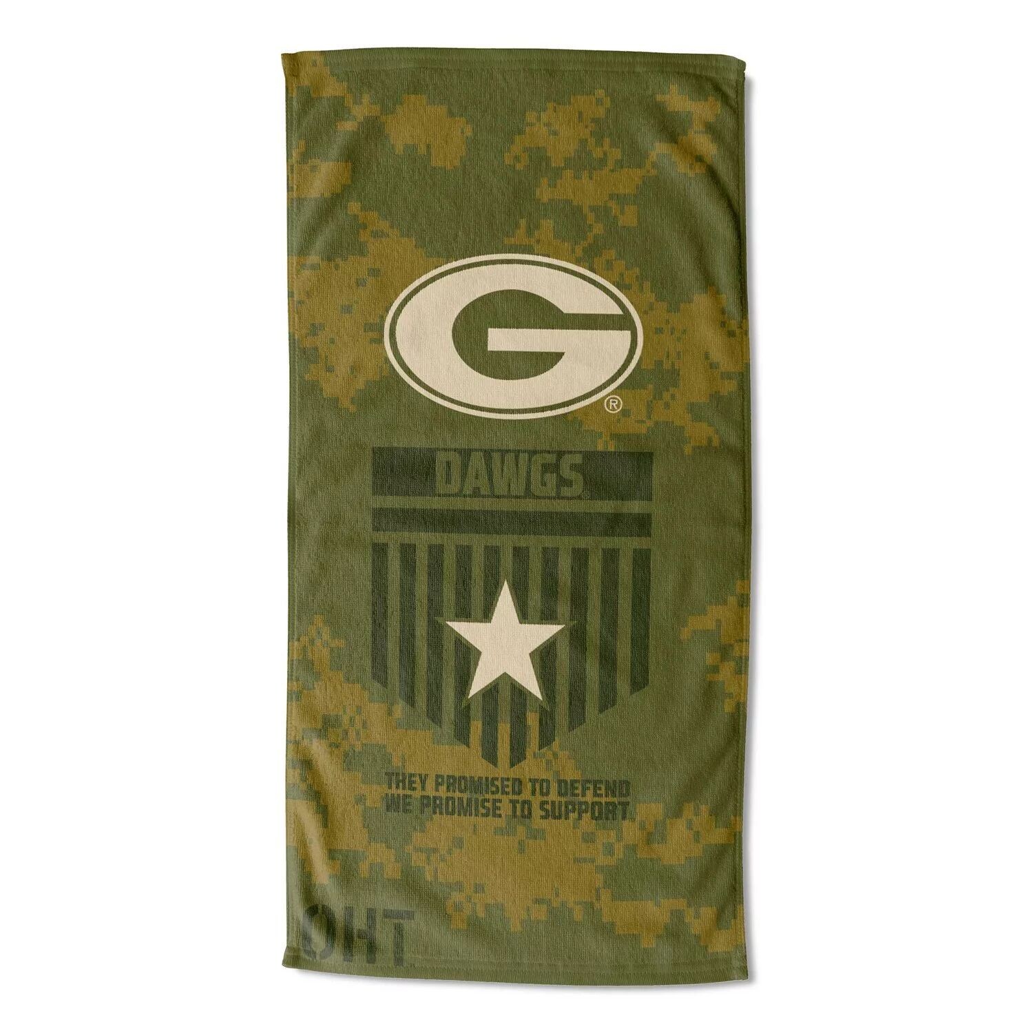 Пляжное полотенце с военной признательностью The Northwest Group Georgia Bulldogs 30 x 60 дюймов OHT
Пляжное полотенце с военной признательностью The Northwest Group Georgia Bulldogs 30 x 60 дюймов OHT