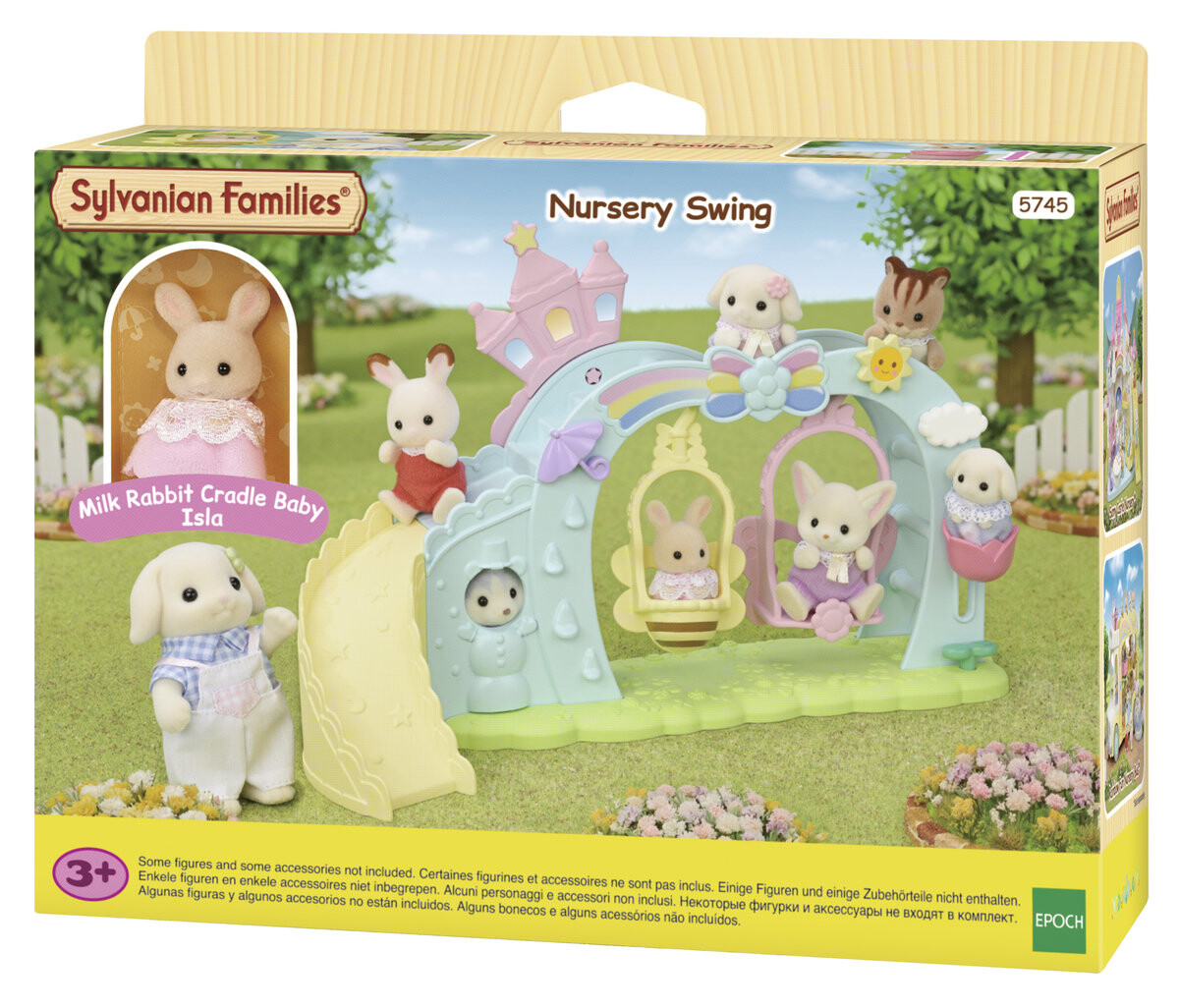 Эпоха, Красочный слайд «Семьи Сильвайнан» 5745 Sylvanian Families
Эпоха, Красочный слайд «Семьи Сильвайнан» 5745 Sylvanian Families
