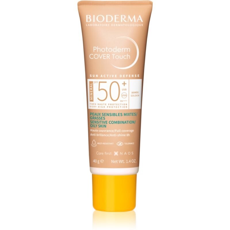 Bioderma Photoderm Cover Touch тональный крем с высоким покрытием SPF 50+ оттенок Golden 40 г Inna Marka
Bioderma Photoderm Cover Touch тональный крем с высоким покрытием SPF 50+ оттенок Golden 40 г Inna Marka