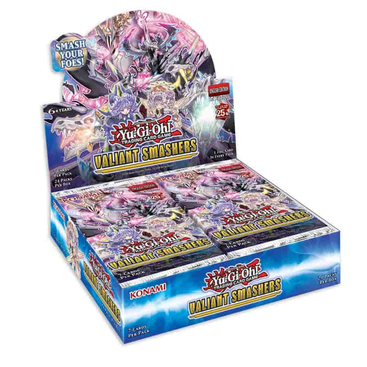 Карточная игра Yu-Gi-Oh!: Valiant Smashers - Booster Box 1st Edition (Bulk Discounts)
Карточная игра Yu-Gi-Oh!: Valiant Smashers - Booster Box 1st Edition (Bulk Discounts)