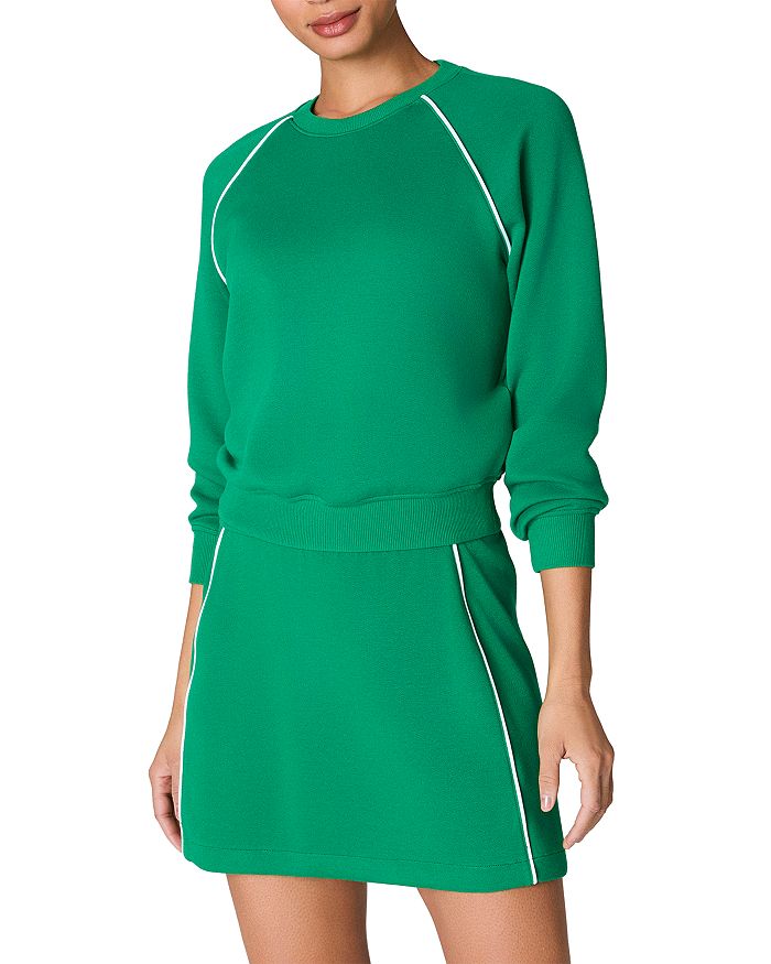 Эйрпiqué свитшот с круглым вырезом SPANX, зеленый
Эйрпiqué свитшот с круглым вырезом SPANX, зеленый