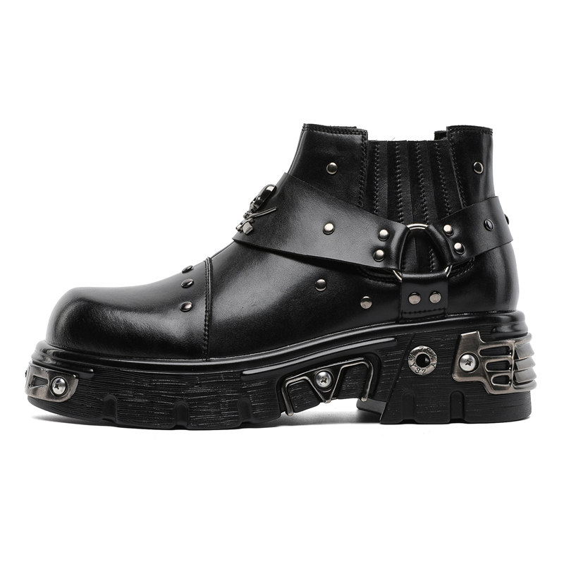 GEWEILUO Ботильоны мужские черные
GEWEILUO Ботильоны мужские черные