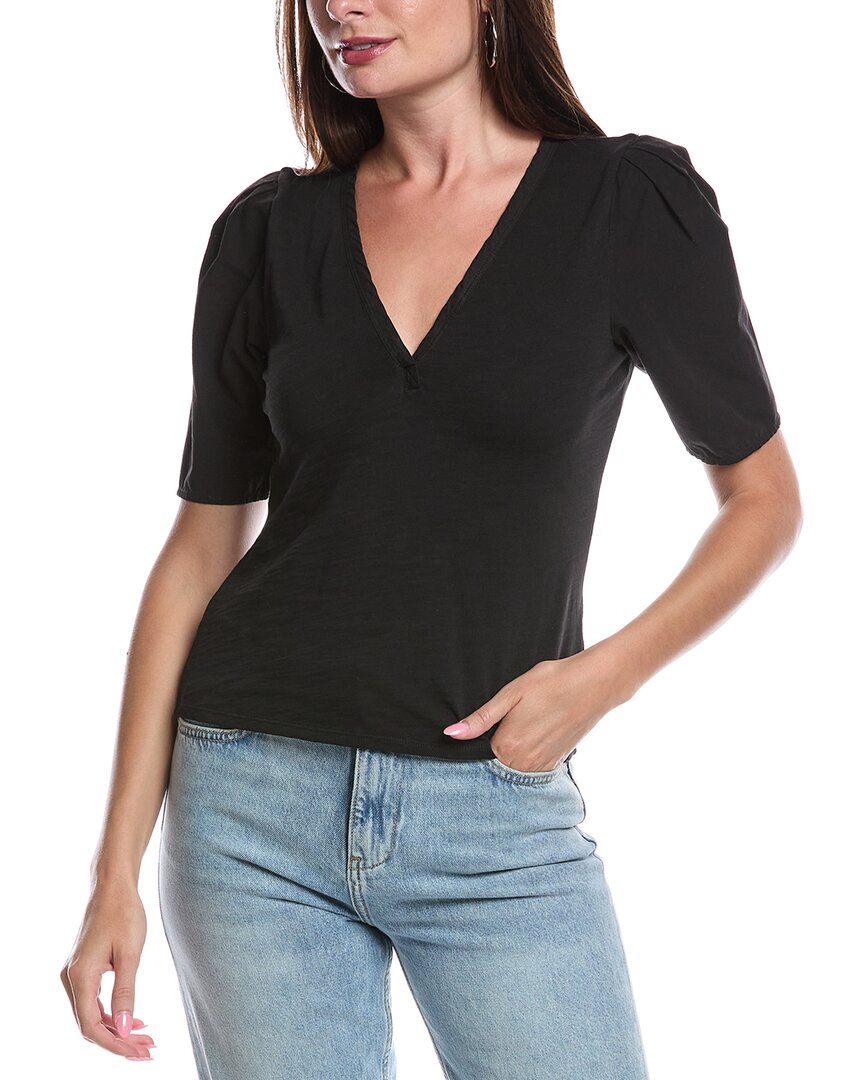 Nation LTD Joelene Футболка с V-образным вырезом, черный
Nation LTD Joelene Футболка с V-образным вырезом, черный