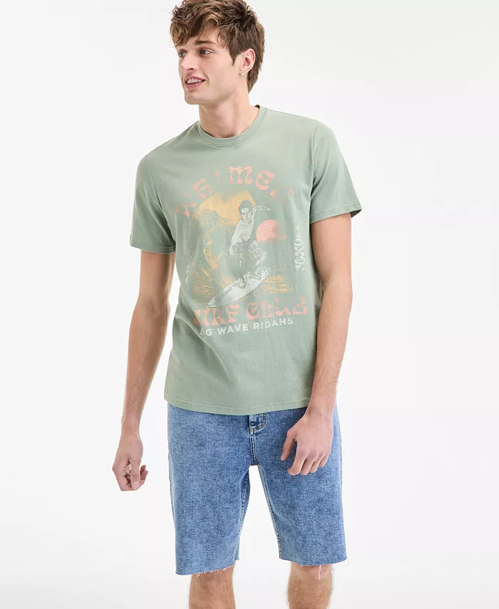 Мужская футболка с коротким рукавом и принтом Surf Club Sun + Stone, зеленый
Мужская футболка с коротким рукавом и принтом Surf Club Sun + Stone, зеленый