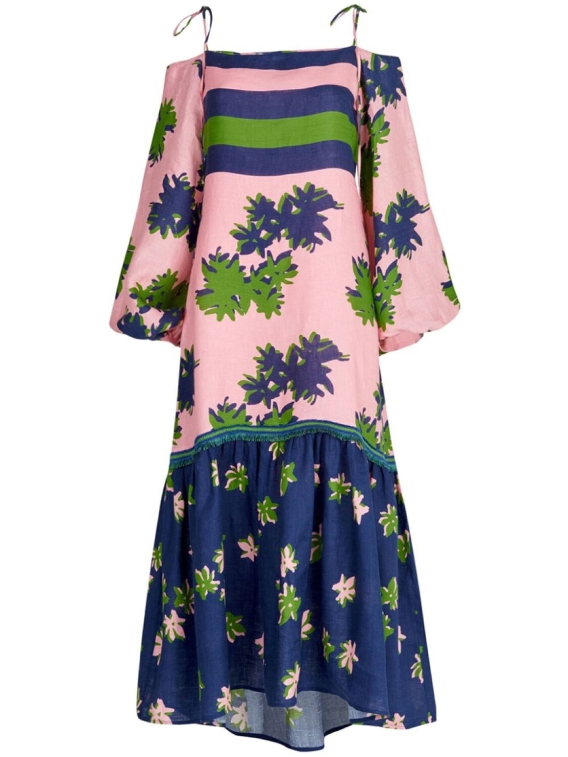 Silvia Tcherassi платье Oristano с открытыми плечами, розовый
Silvia Tcherassi платье Oristano с открытыми плечами, розовый